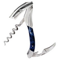 Laguiole En Aubrac Waiter's Corkscrew w/Blue Sycamore Wood Handle